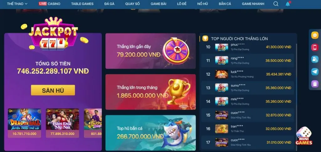 Người chơi đang bắn cá trong game Win2026VN